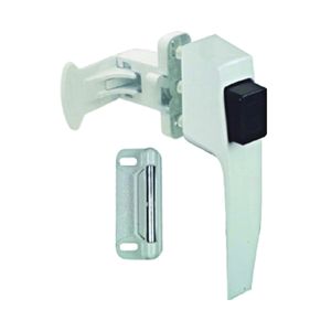 National Hardware 1-3/4 in. White Pushbutton Latchimage