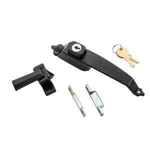 National Hardware V1330 Pushbutton Storm Door Latch, Blackimage