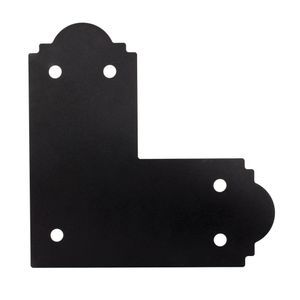 Simpson Strong-Tie 6 in. x 6 in. 12-Gauge ZMAX Black L-Strap Tieimage