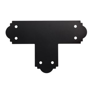 Simpson Strong-Tie 6 in. x 6 in. 12-Gauge ZMAX Black T-Strap Tieimage