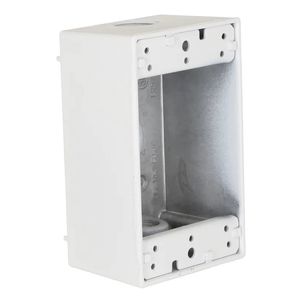 Hubbell 2-3/4 in. x 4-1/2 in. x 2 in. Weatherproof Outlet Boximage