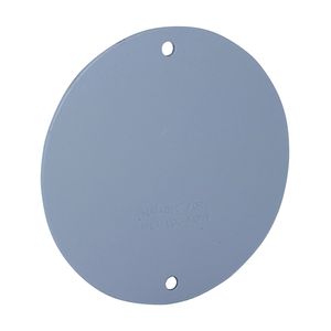 Hubbell 4 in. Round Blank Cover Plateimage