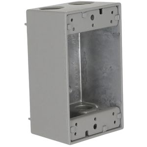 Hubbell 1/2 in. 1-Gang 5-Outlet Weatherproof Boximage