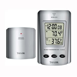 Taylor Wireless Indoor and Outdoor Thermometerimage