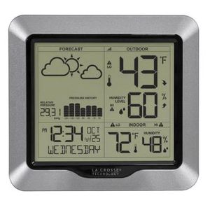 La Crosse Technology Weather Station with Relative Humidity and Moon Phaseimage