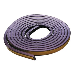 M-D Building Products 3/8 in. x 17 ft. Brown EPDM Self-Adhesive Weatherstrip Tapeimage