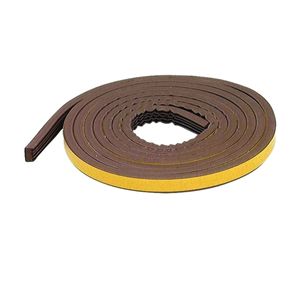 M-D Building Products 19/32 in. x 10 ft. Brown EPDM Rubber Weatherstrip Tapeimage