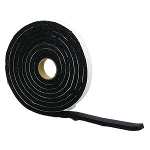 M-D 3/4 in. x 10 ft. Black Rubber Weatherstrip Tapeimage