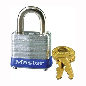 Master Lock 9/16 in. Laminated Steel Padlockimage