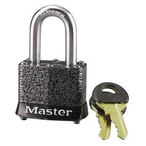 Master Lock 1-1/8 in. Steel Keyed Different Padlockimage