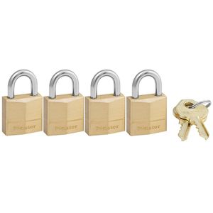 Master Lock 3/4 in. Solid Brass Keyed Alike Padlockimage