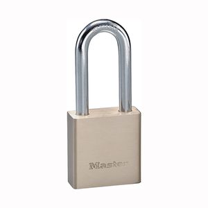 Master Lock 2 in. Vertical Clearance Brass Padlockimage