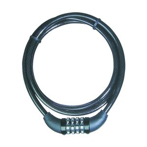 Master Lock 5 ft. x 3/8 in. Black Combination Cable Lockimage