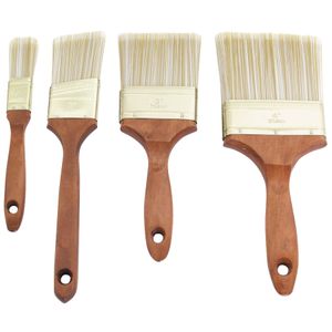 Prosource 4-Piece Interior and Exterior Polyester Paint Brush Setimage