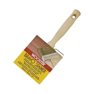 Wooster Brush 4 in. Stain and Sealer China Polyester Paint Brushimage