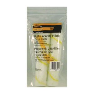 Linzer 6 in. x 3/8 in. Woven Roller Cover, 2-Pieceimage