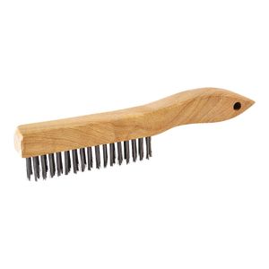 ProSource 4 x 16 Shoe Handle Steel Wire Brushimage