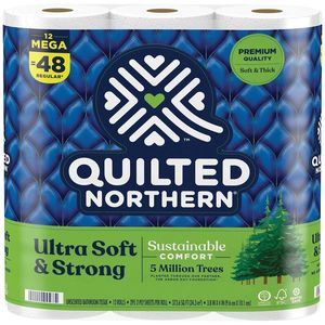 Quilted Northern Soft & Strong Mega Rolls Bath Tissueimage
