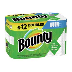 Bounty 6 Double Roll Paper Towelsimage
