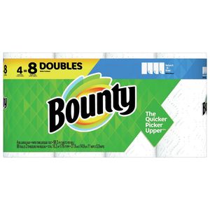 Bounty 4 Double Roll Paper Towelsimage
