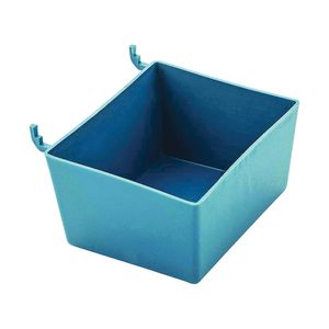 National Hardware 3-1/2 in. x 3 in. x 2 in. Blue Plastic Pegboard Parts Trayimage