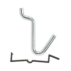 National Hardware 1/4 in. Zinc Plated Peg Hookimage