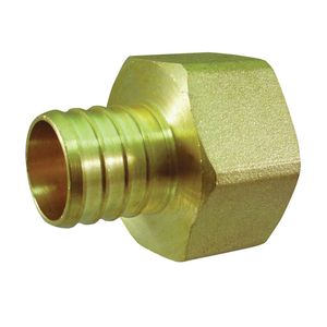 Apollo 1 in. Brass Female PEX Pipe Adapterimage