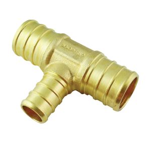 Apollo 3/4 in. x 3/4 in. x 1/2 in. Brass PEX Tube Teeimage