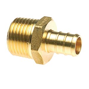 Apollo 1/2 in. x 3/4 in. PEX x MPT Brass Pipe Adapterimage
