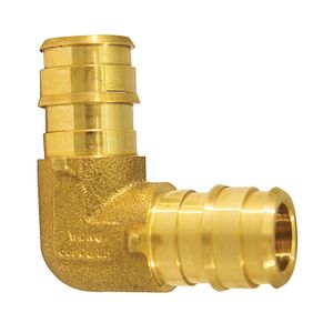 Apollo 1/2 in. 90-Degree Brass PEX-A Pipe Elbowimage
