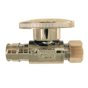 Apollo 1/2 in. Expansion PEX x 3/8 in. Compression Straight Stop Valveimage
