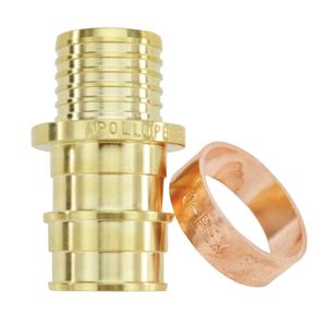 Apollo 3/4 in. ExpansionPEX Brass Couplingimage
