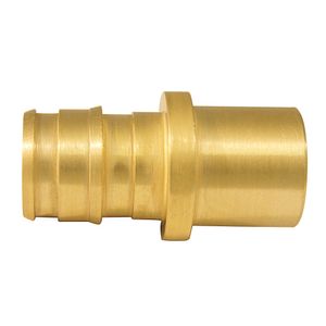 Apollo 3/4 in. x 3/4 in. PEX-A Barb x Sweat Brass Pipe Adapterimage