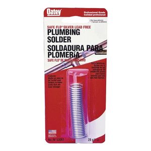 Oatey 1 oz. Safe-Flo Silver Plumbing Wire Solderimage