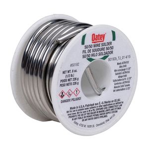 Oatey 1/2 lb. 50/50 Solid Leaded Wire Solderimage