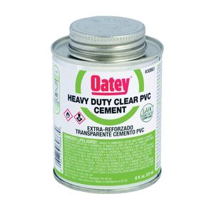 Oatey 4 oz. Heavy-Duty Clear PVC Cementimage