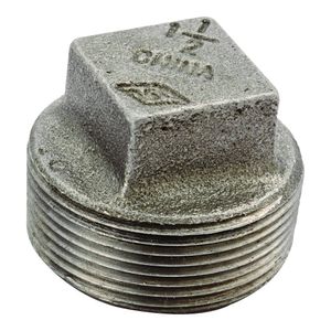 ProSource 1/4 in. Black Malleable Pipe Plugimage