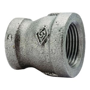 Prosource 3/4 in. x 1/2 in. Black Malleable Reducing Pipe Couplingimage