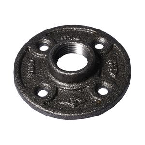 ProSource 3/4 in. Black Malleable Floor Flangeimage