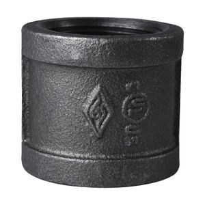 ProSource 1-1/4 in. Black Malleable Pipe Couplingimage
