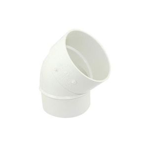 IPEX 3 in. 45-Degree Spigot x Hub PVC Sewer Pipe Elbowimage