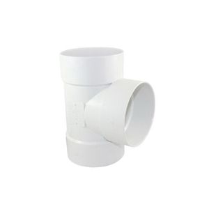 Ipex 4 in. PVC Hub Bullnose Pipe Teeimage