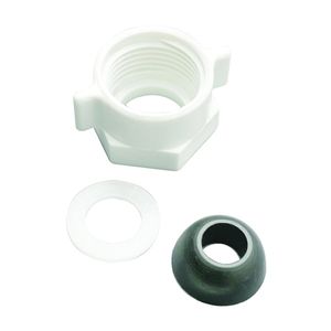 Plumb Pak 5/8 in. Plastic Ballcock Coupling Nut with Cone Washerimage