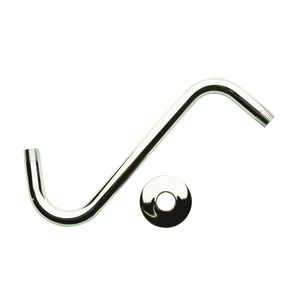 Plumb Pak 1/2 in. S-Style Chrome Shower Arm with Flangeimage