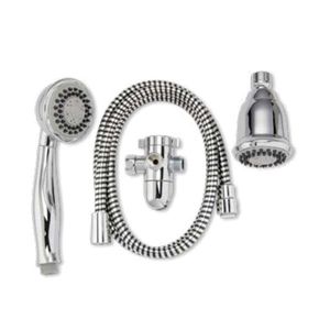 Plumb Pak 3 in. 3-Way 3-Function Shower Head Kitimage
