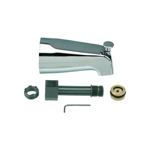 Danco 7-7/8 in. Chrome Tub Spout with Diverterimage