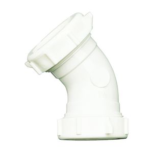 Plumb Pak 1-1/2 in. 45-Degree PVC Drain Pipe Elbowimage