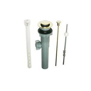 Plumb Pak 1-1/4 in. Polished Brass Lavatory Pop-Up Assemblyimage
