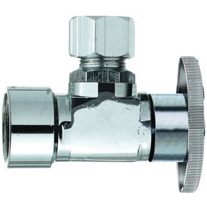 Plumb Pak 1/2 in. FIP x 3/8 in. Compression Angle Shut-Off Valveimage