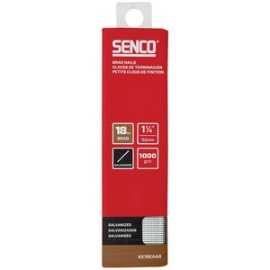 Senco 1-1/4 in. 18 Gauge Medium Head Electrogalvanized Brad Nailsimage